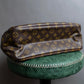 "LOUIS VUITTON" Deauville monogram pattern boston hand bag