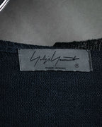 "Yohji Yamamoto POUR HOMME" 24SS layered sheer knit pullover