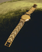 "Christian Dior" 80's-90's Gold plated wristwatch