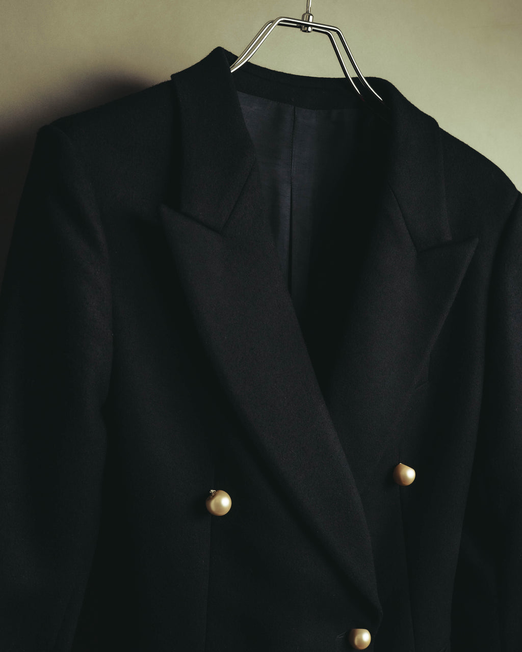 "CÉLINE" 10's Structured double-breasted blazer