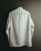 "Hermès" 00's-10's Monogram print cotton long sleeve shirt