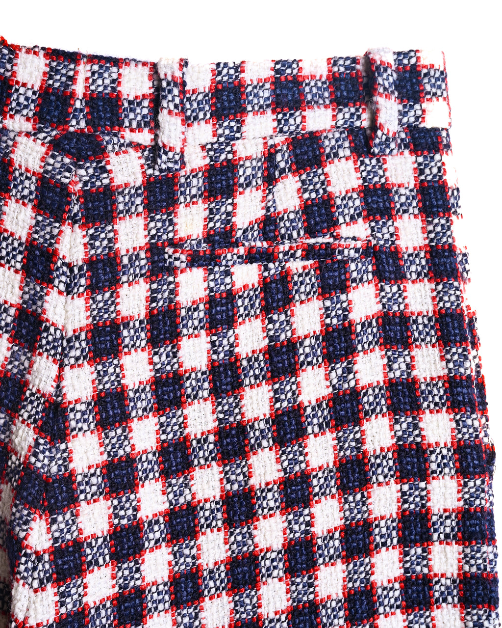 GUCCI by Alessandro Michele / Checkered Pattern Tweed Culotte Pants