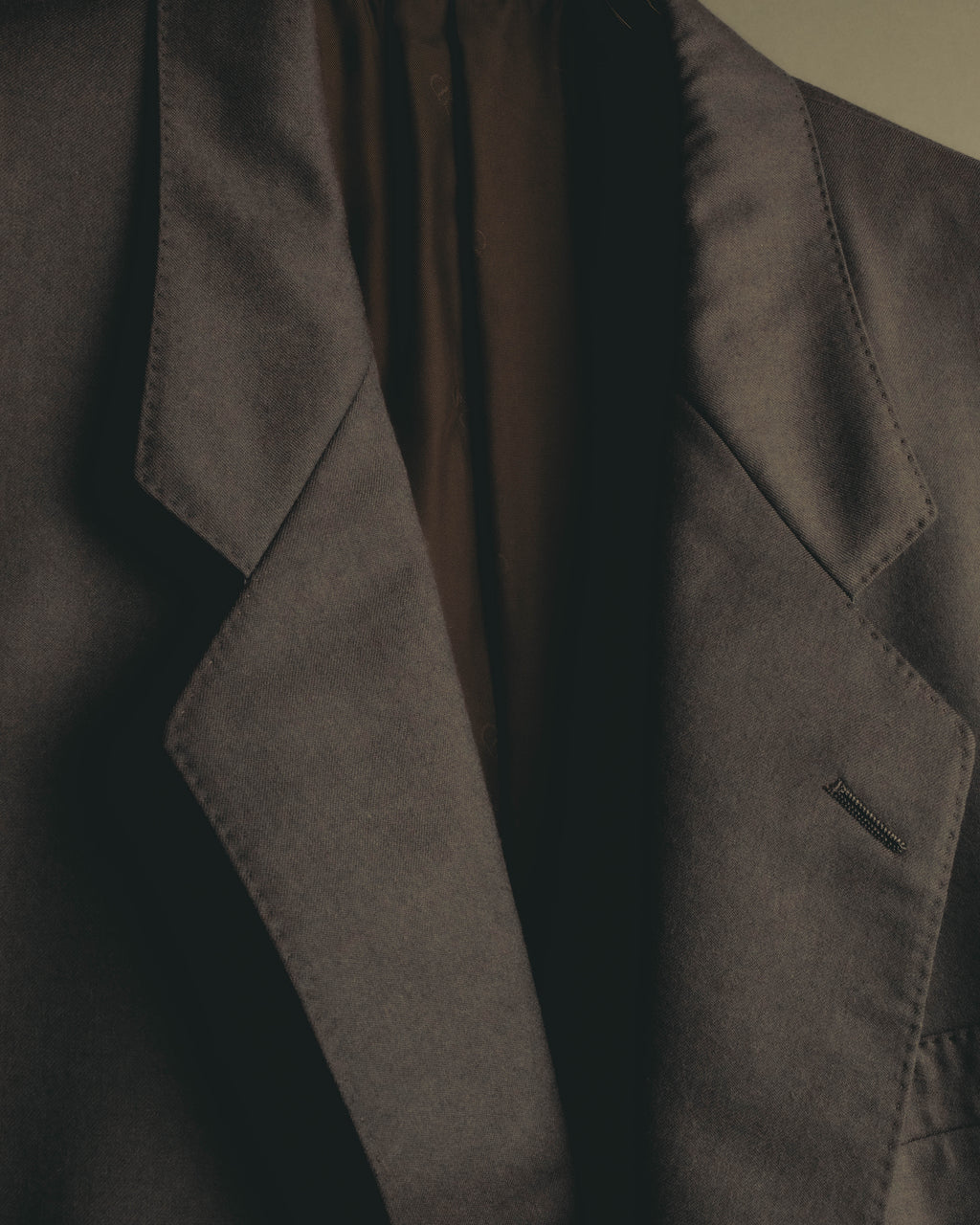 –SPECIAL– "Christian Dior" 80's-90's Classically tailored wool two-piece suit