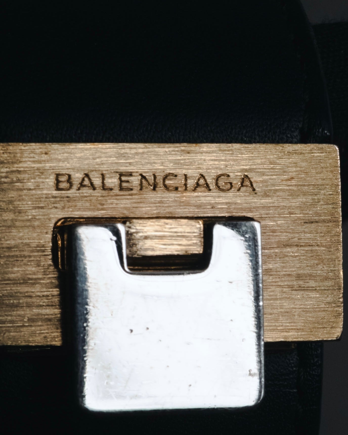 "BALENCIAGA" 2014-2016 Turn-lock leather bracelet