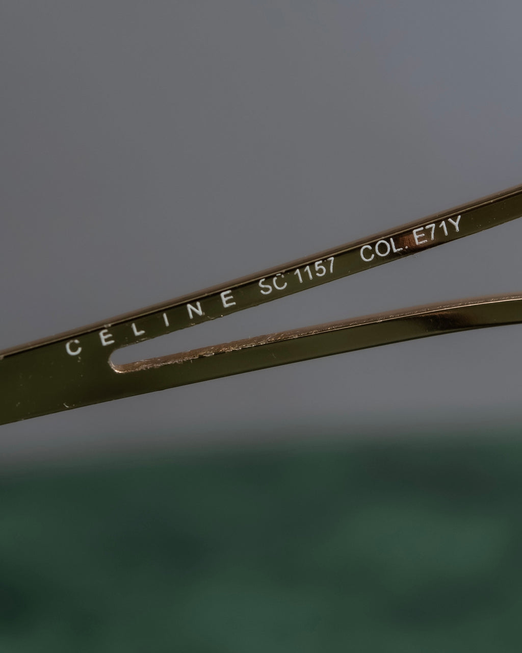 "CELINE" Round rimless macadam sunglasses
