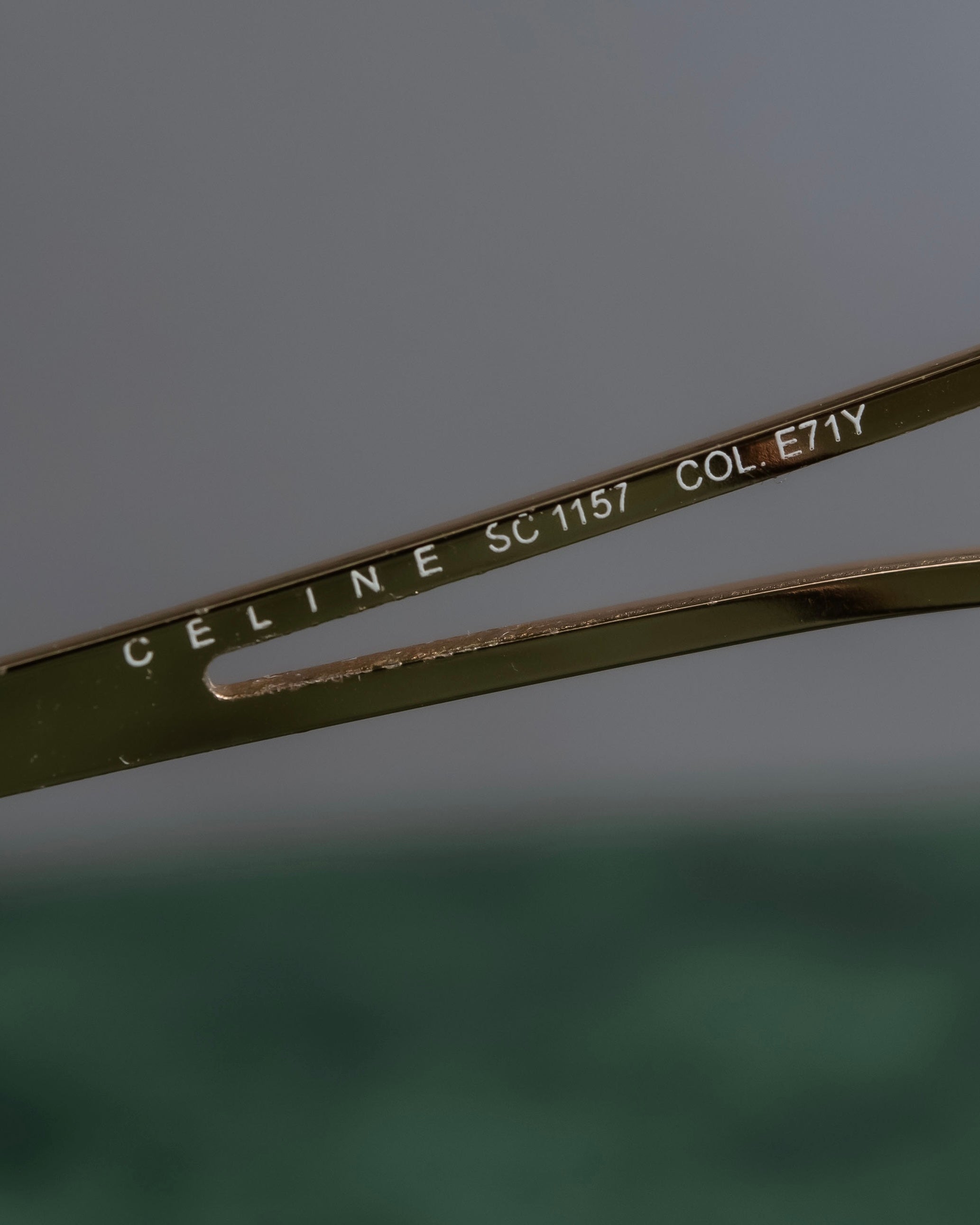 "CELINE" Round rimless macadam sunglasses