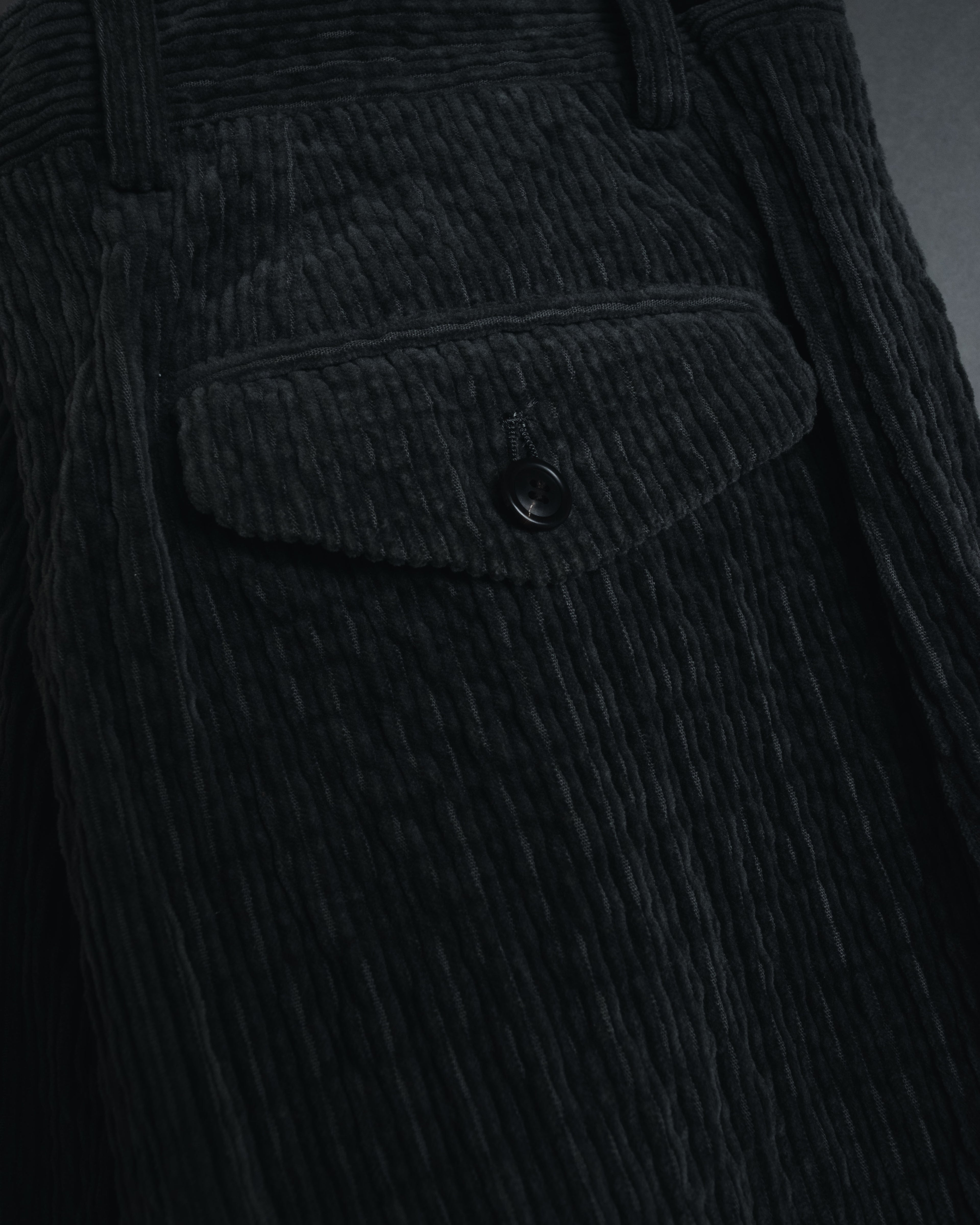 –SPECIAL– "ISSEY MIYAKE MEN" 98AW garment-pleated cotton tailoring set-up