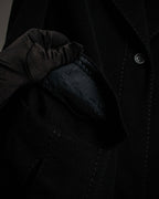 "Max Mara" Stitch design draping chester coat