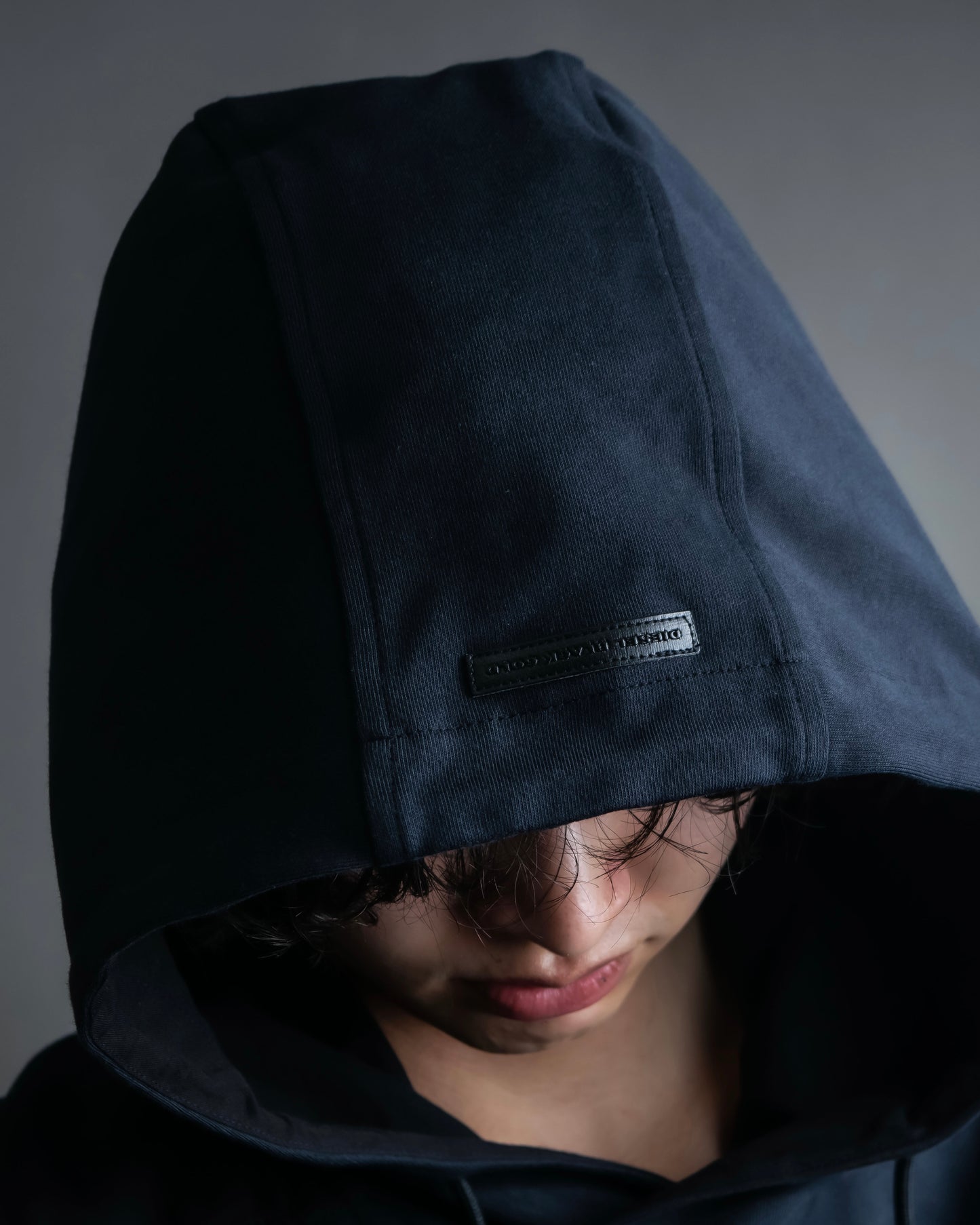 "DIESEL BLACK GOLD" Oversized multi-functional design hoodie