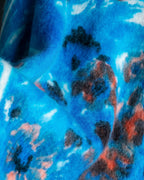 "PRADA" Abstract all over print mohair blend knit