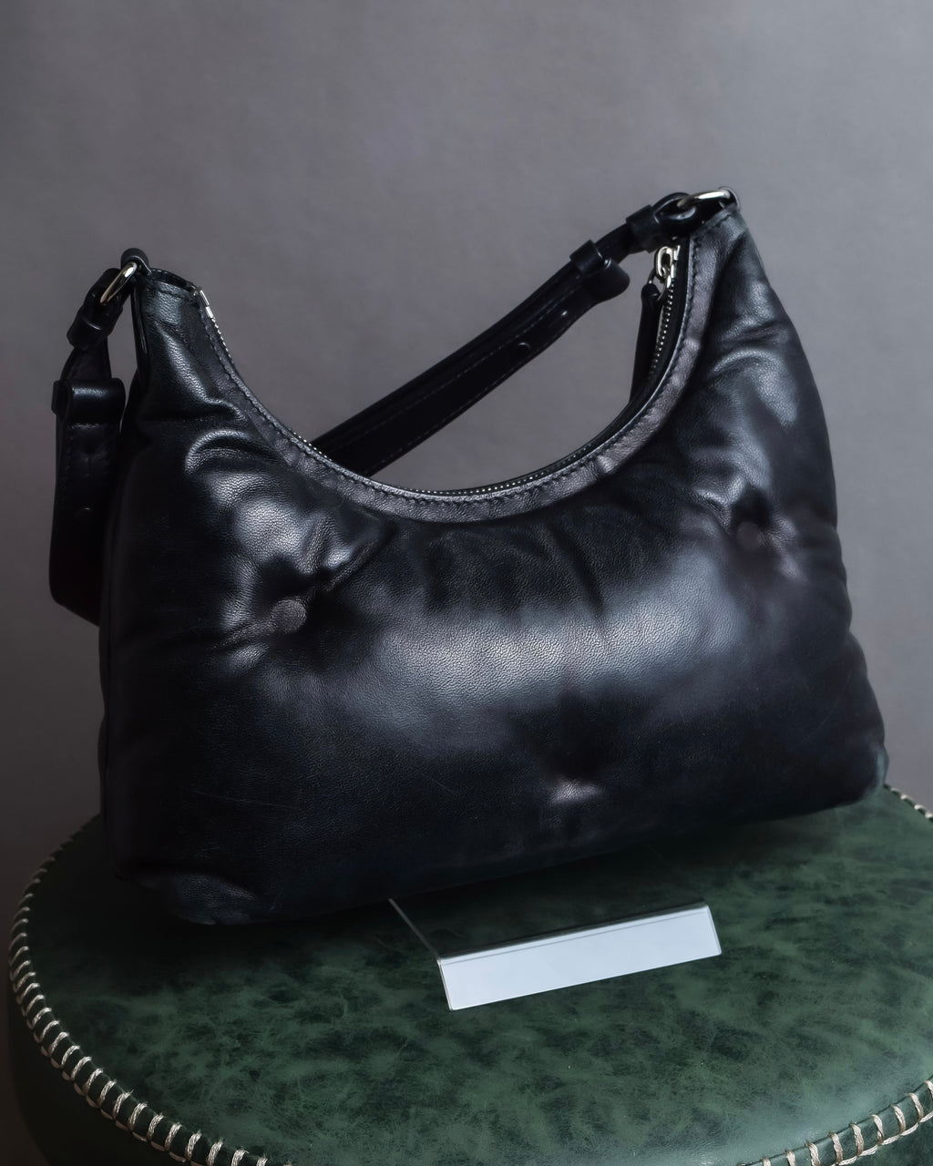 "MAISON MARGIELA" Glam Slam black one shoulder bag