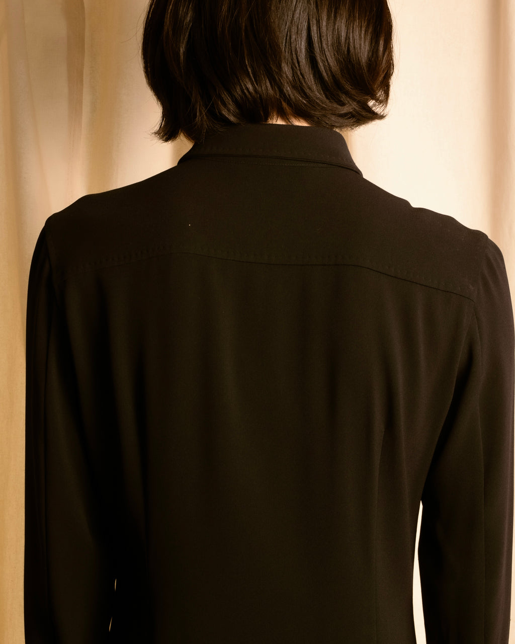 "Max Mara" 90's Refined design long shirt dress