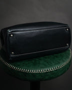 “Salvatore Ferragamo” 90's–00's Gancini leather handbag