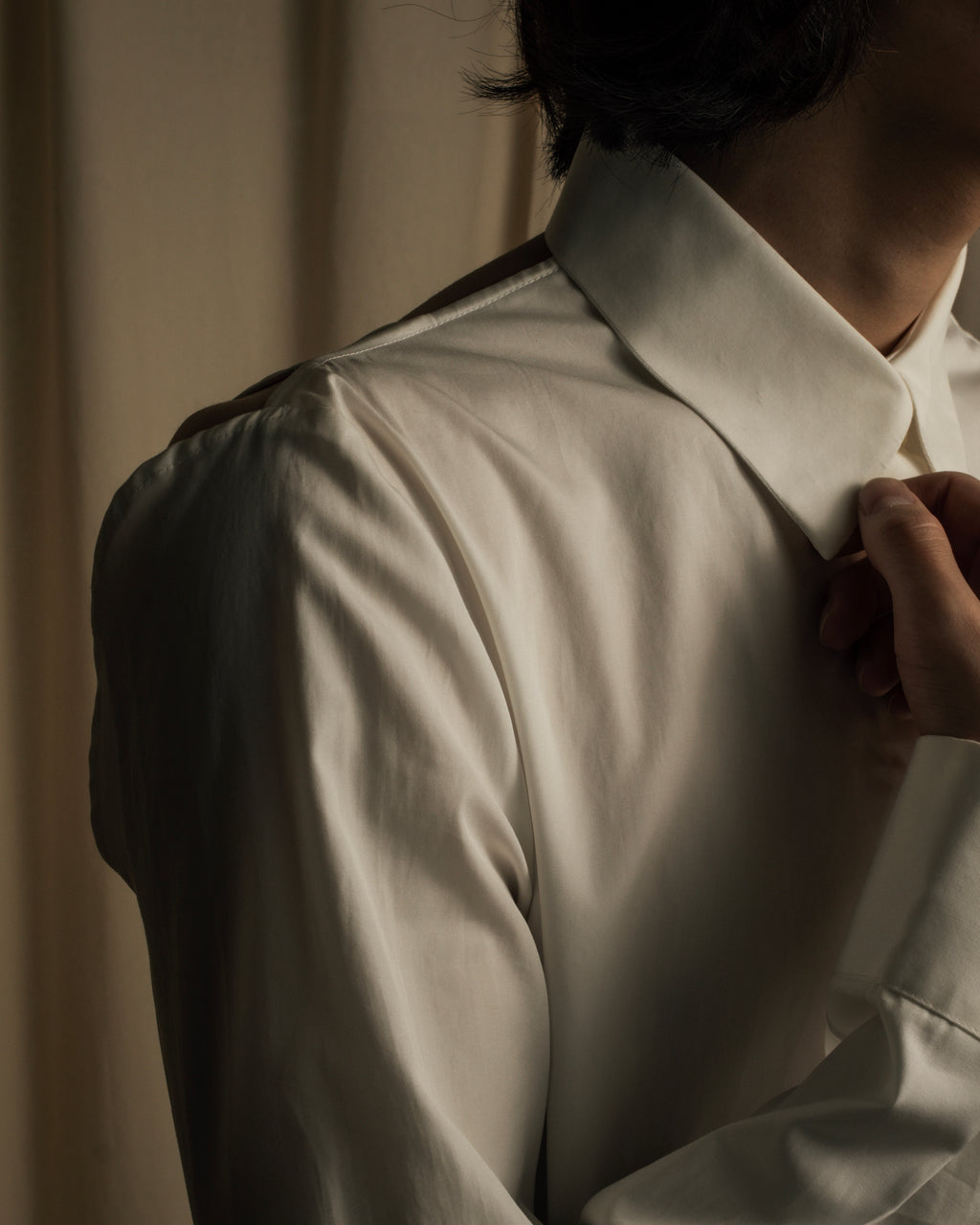 "MAISON MARGIELA" 18AW Constructive cutting details shirt