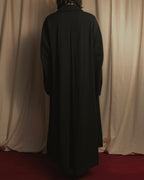 -SPECIAL- "Y's" 15AW Cape design panel oversized stand collar coat