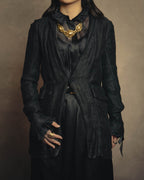 -SPECIAL- “Rick Owens” 2000’s Open weave shawl cardigan