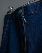 "BOTTEGA VENETA" Wide straight silhouette fisherman denim pants
