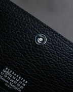 "MAISON MARGIELA" Grained leather chain wallet bag