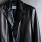 "GIANFRANCO FERRE" Oversized lamb leather chester coat