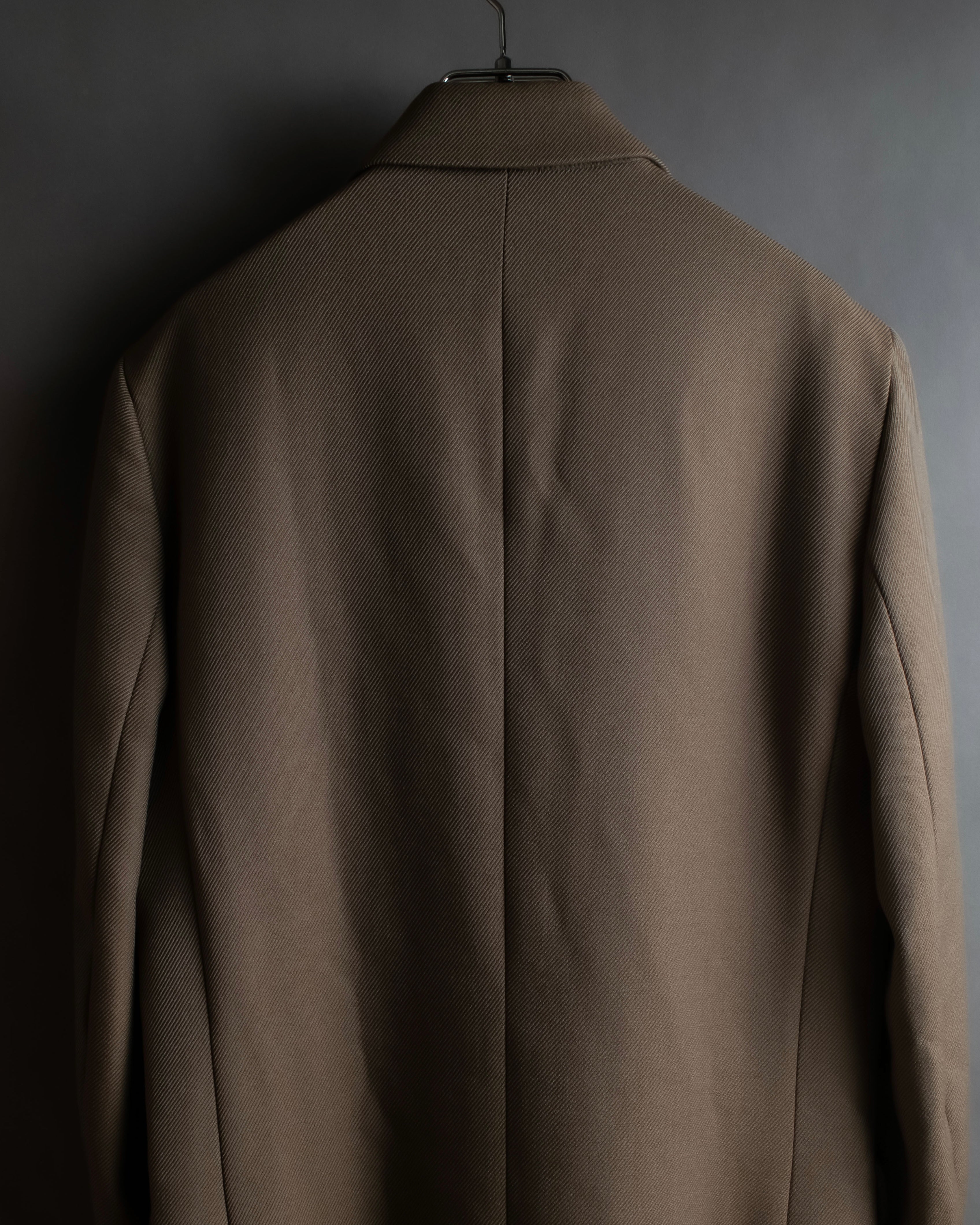"MAISON MARGIELA" 13AW structured mid-length tailored coat