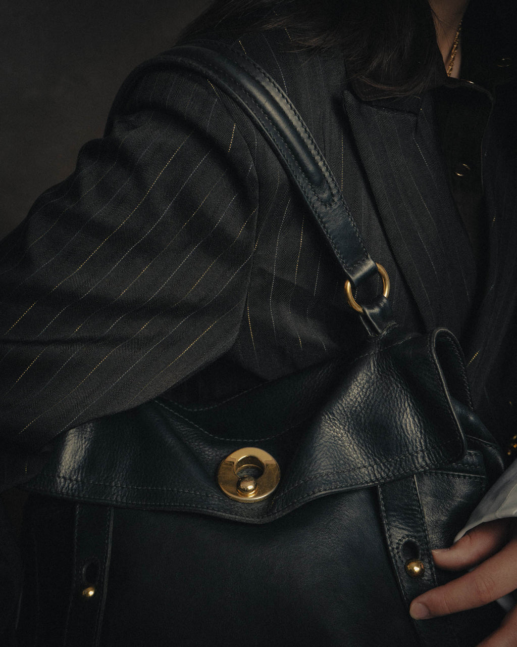 -SPECIAL- “YVES SAINT LAURENT rive gauche”
2008-2012 Muse two leather shoulder bag