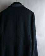 "tricot COMME des GARCONS" Fringe cut design tailored jacket