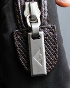 "BOTTEGA VENETA" 2way logo plate nylon bag