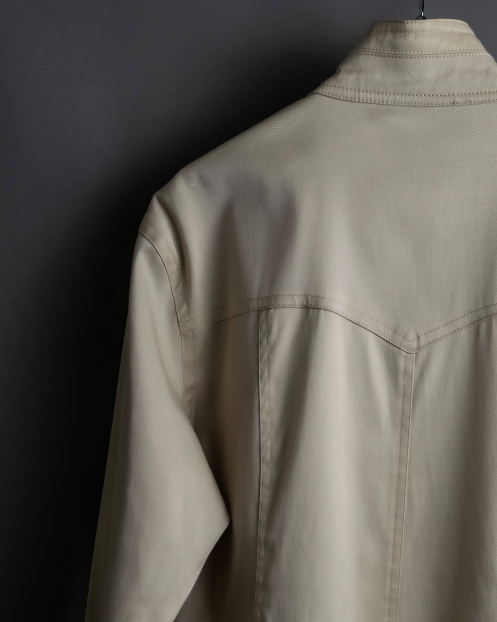 "PRADA" Military detail cotton jacket