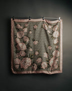 "Salvatore Ferragamo" 90's-00's Elegant floral silk scarf