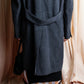 "GIANERANCO FERRE" Angora wool blend long chester coat