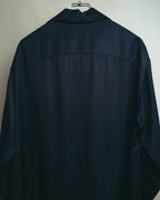 -SPECIAL- "Jil Sander" 2023 Elegant rayon skipper mock-neck shift dress
