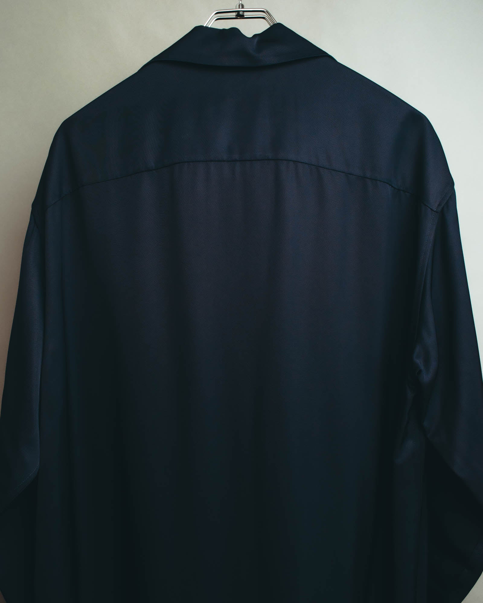 -SPECIAL- "Jil Sander" 2023 Elegant rayon skipper mock-neck shift dress