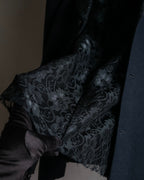 "tricot COMME des GARCONS" 
2001AW Lace-switched design tailored jacket