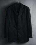 "GIANFRANCO FERRE" 90’s-00’s architecturally tailored three button wool blazer