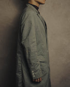 -SPECIAL- "Y's for men" 80's Double breasted houndstooth long jacket
