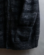 "CHANEL" Sample product hairy material light unevenness cardigan