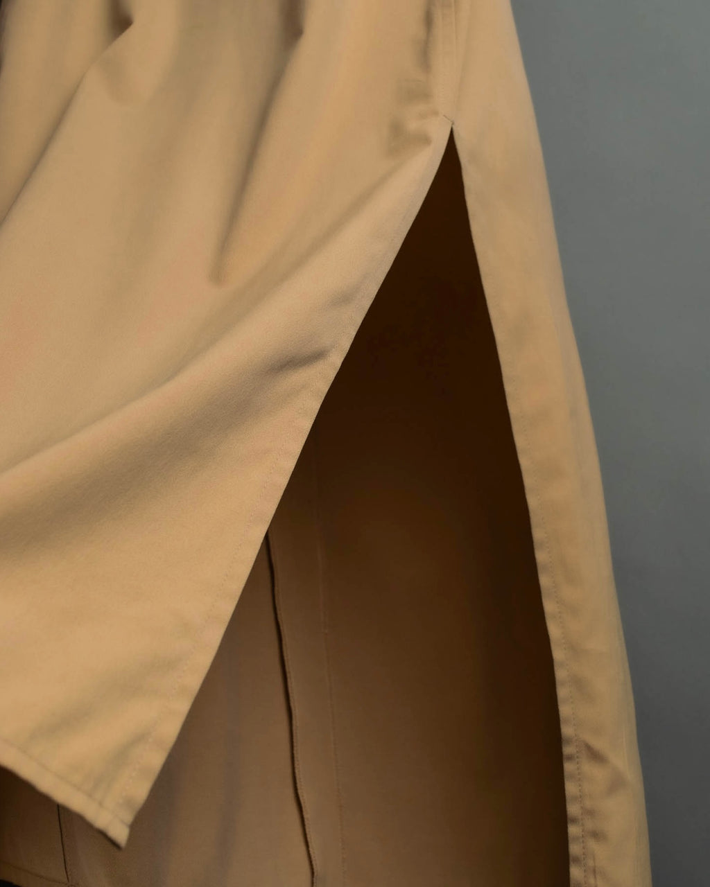 “JIL SANDER” 90’s-00’s Minimal side slit long skirt