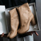 "MAISON MARGIELA" Calf leather beige color tabi boots