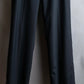 "VERSACE" Wide tapered silhouette no pleats slacks