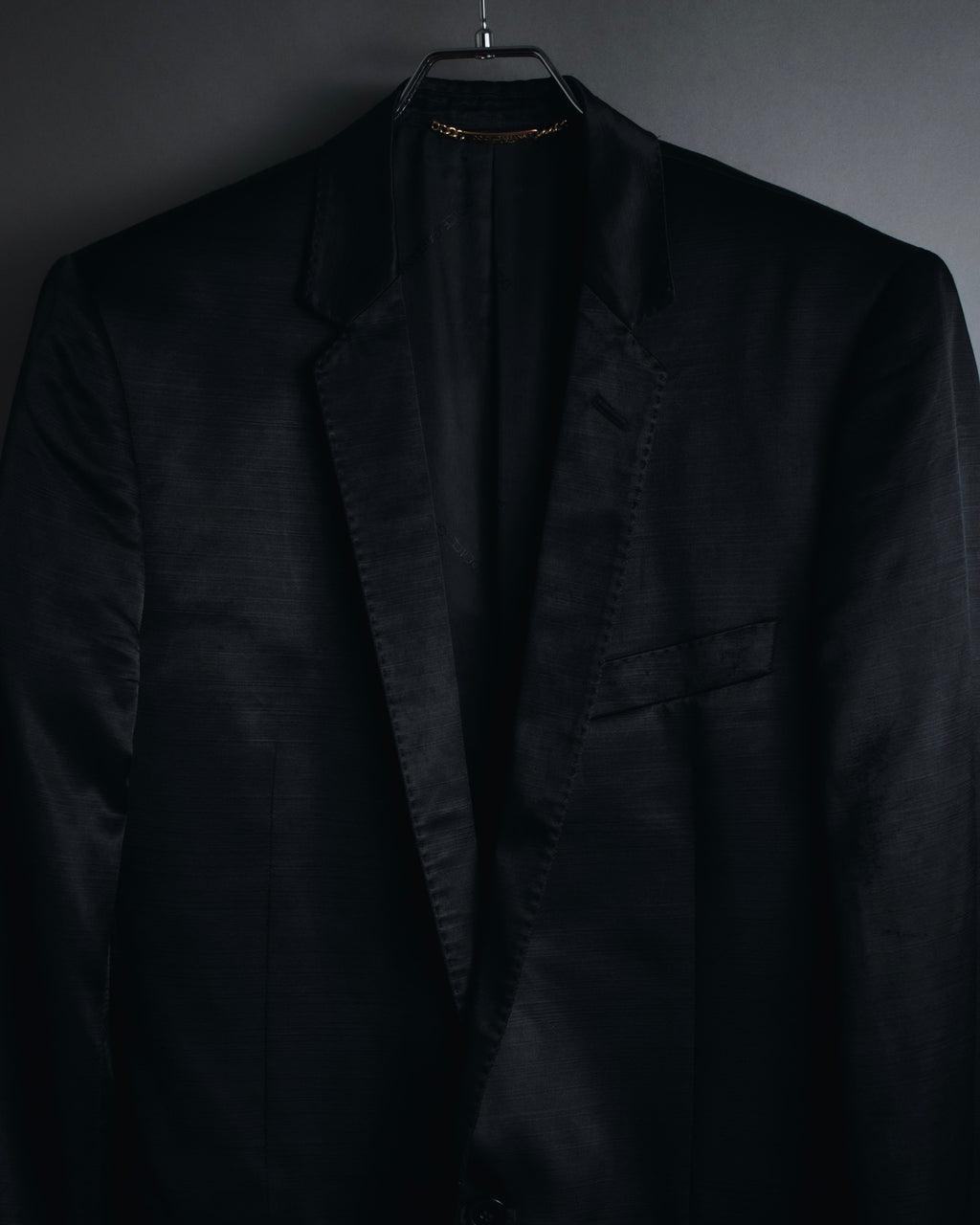 Blazer entallado brillante de los años 00 de DOLCE & GABBANA