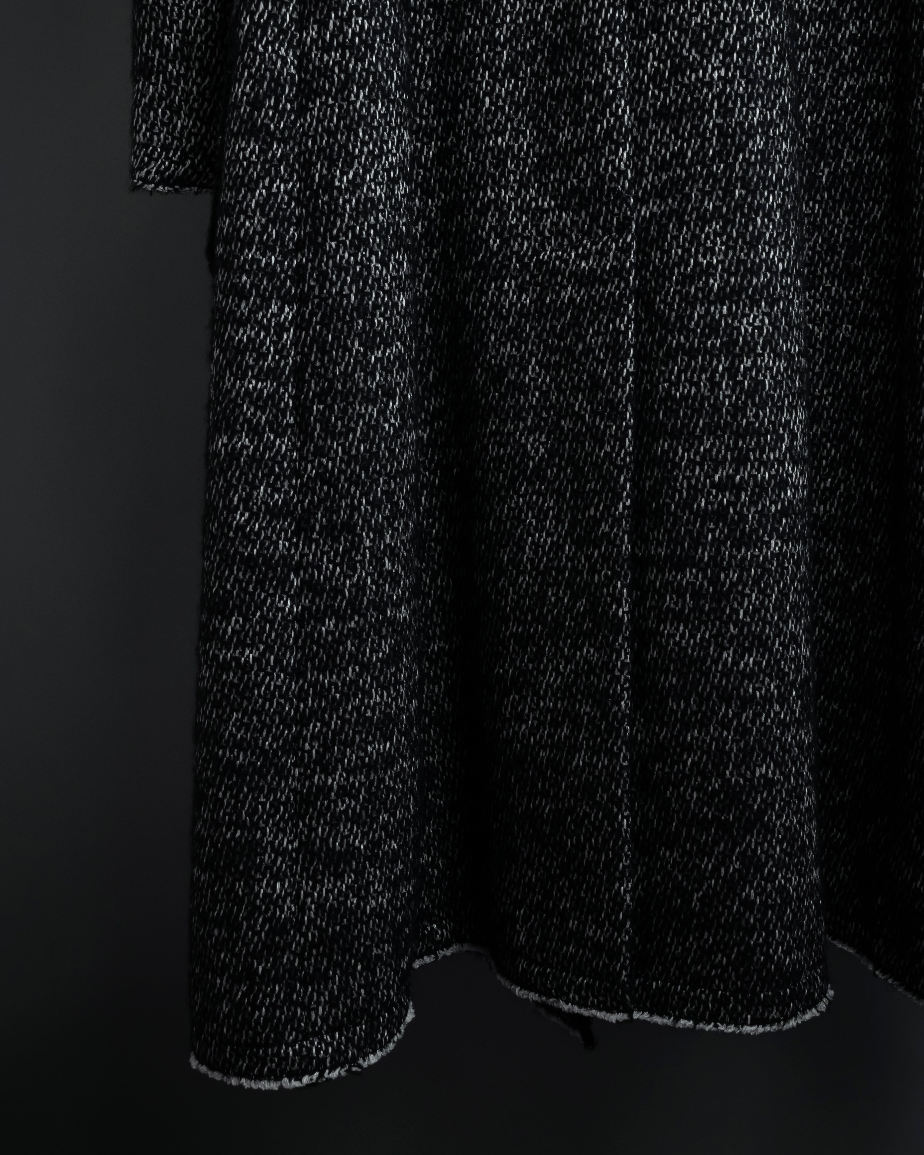 "Dolce & Gabbana" Double-breasted beautiful tweed long coat