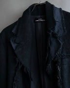 "tricot COMME des GARCONS" Fringe cut design tailored jacket