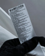 "MAISON MARGIELA" 18AW No-collar design Super long shirt