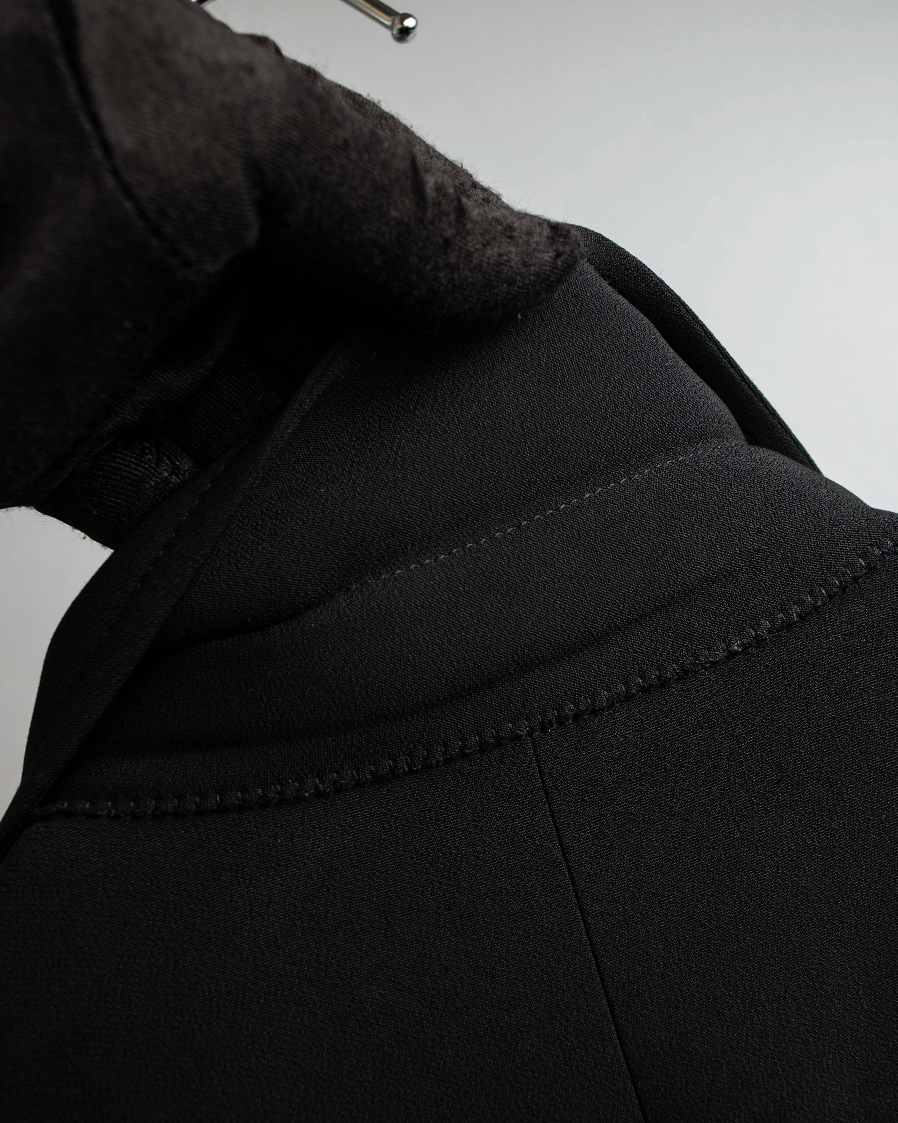 "GUCCI" Michele period stand collar modified design tailored jacket