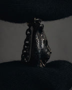 "GUCC" 2016-21 年龄纯银老虎头吊坠项链