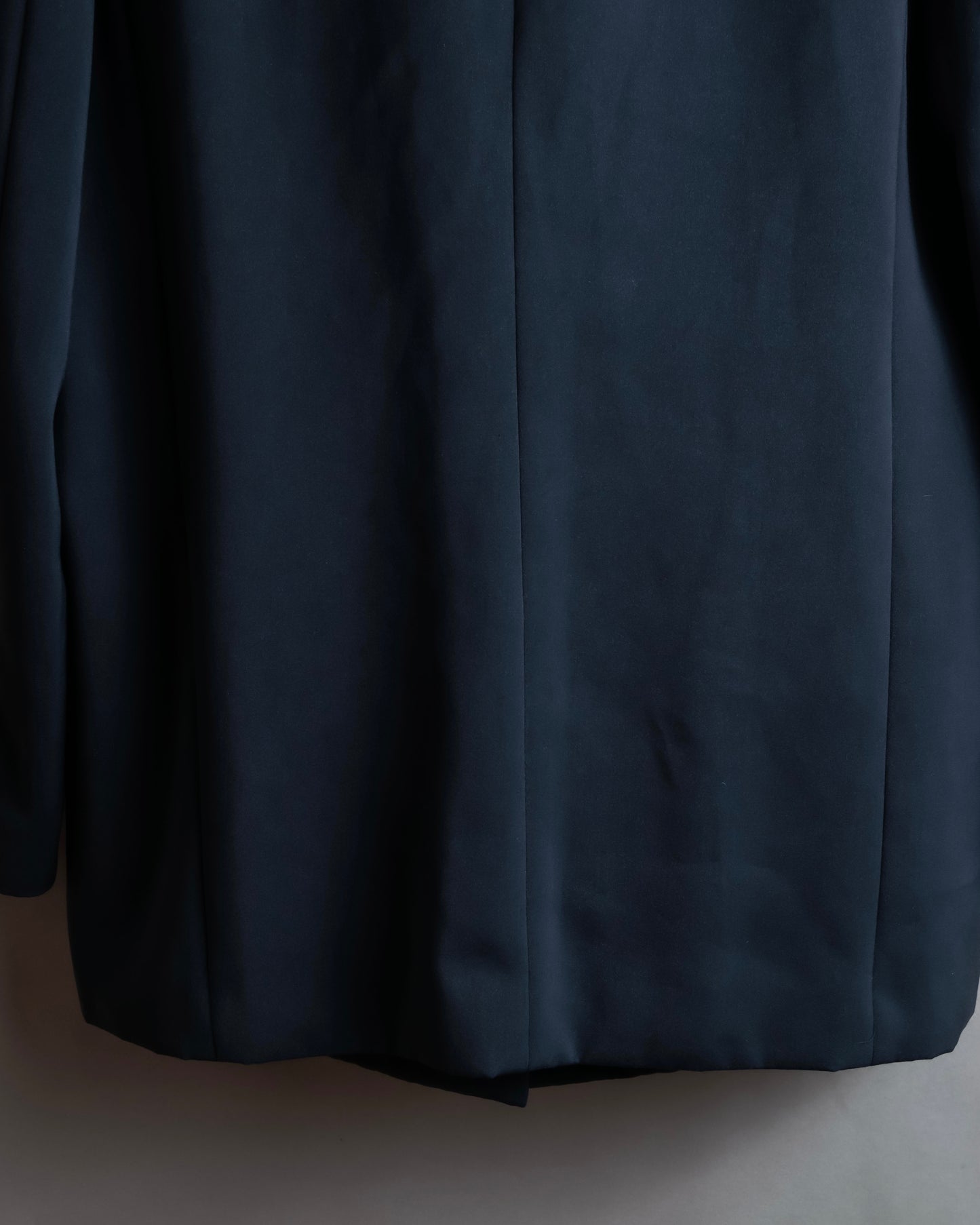 "ISSEY MIYAKE" Fly front no collar design jacket