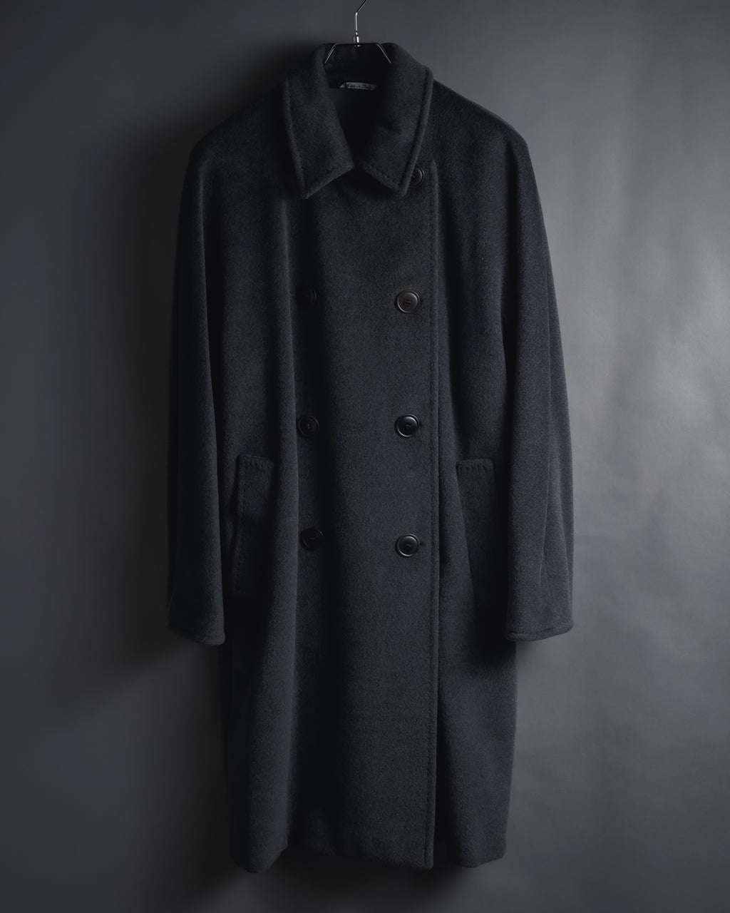 "MARINA RINALDI" Double-breasted minimal over coat