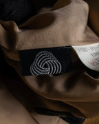 "BURBERRYS" 80's-90's Camel tone cashmere mix chester coat