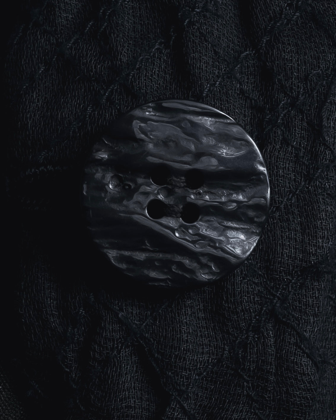 "ISSEY MIYAKE" 98SS Cotton shrunken tailored jacket