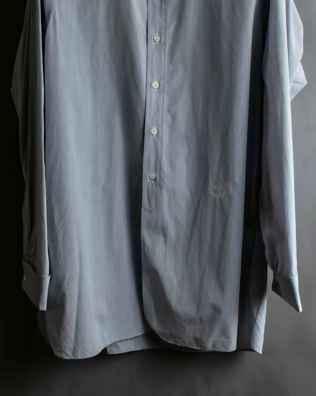 "MAISON MARGIELA" 21SS Long tail design band collar shirt